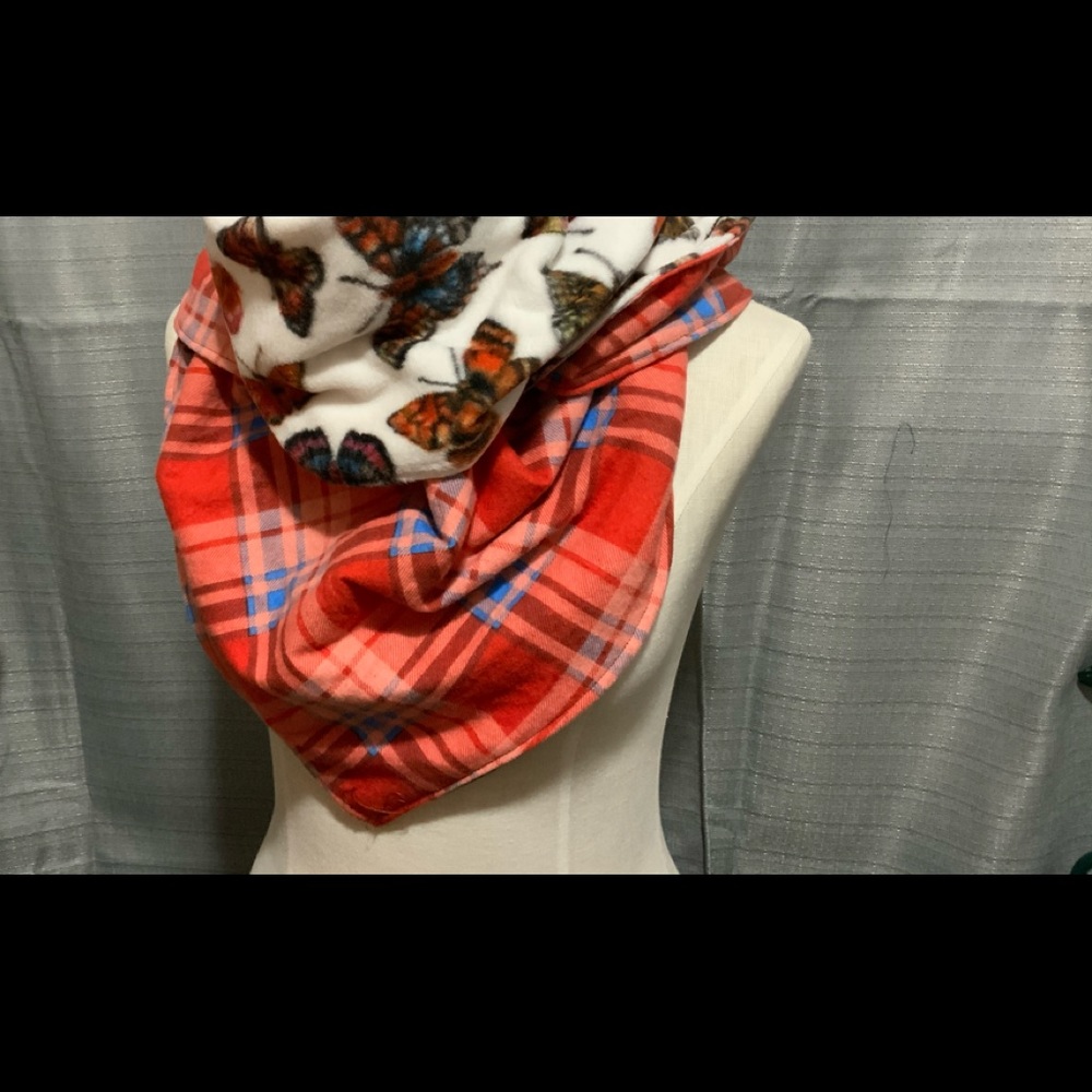 Fleece and Flannel Scarf